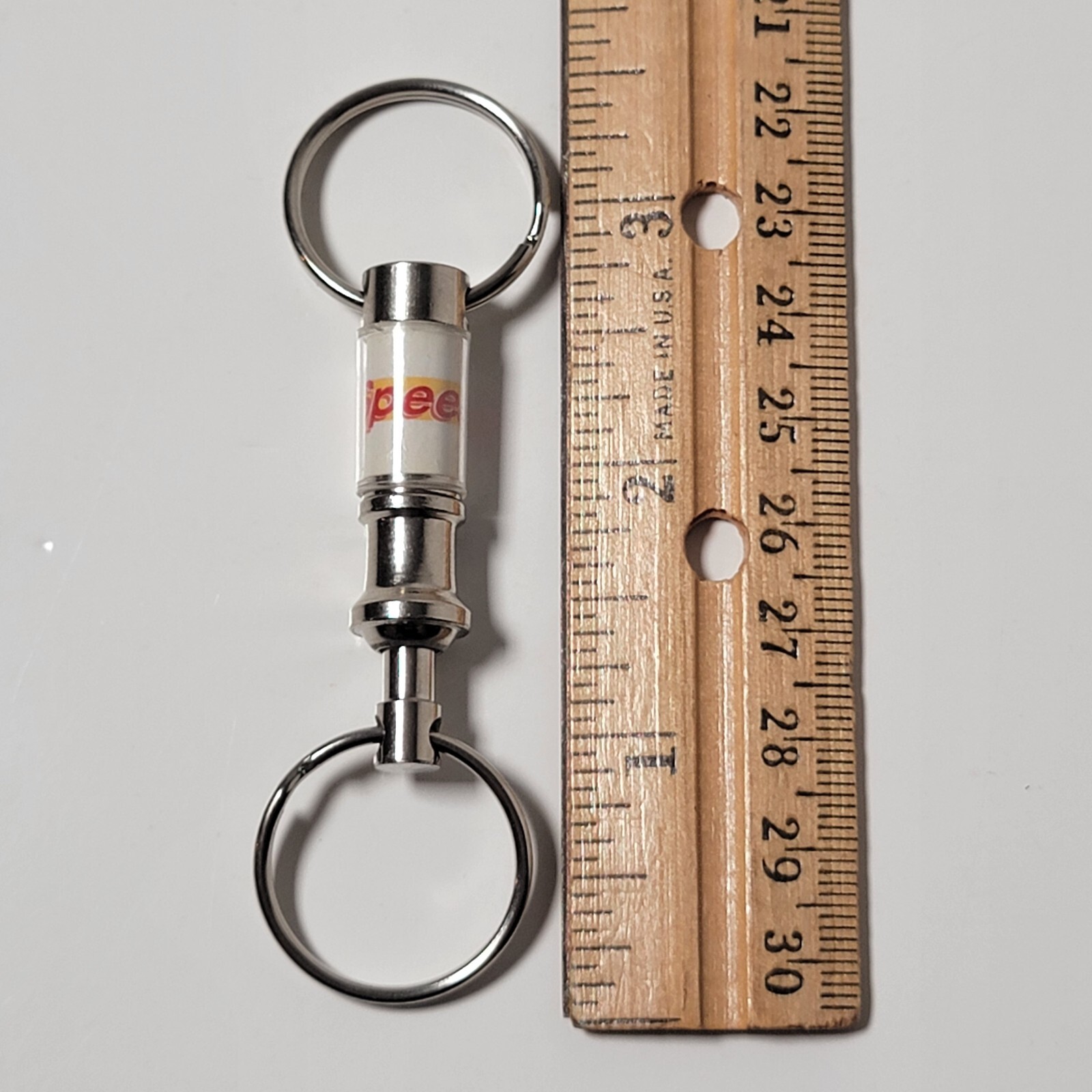 Vintage Speedpass Separable Key Ring Approx 3.5″ Long
