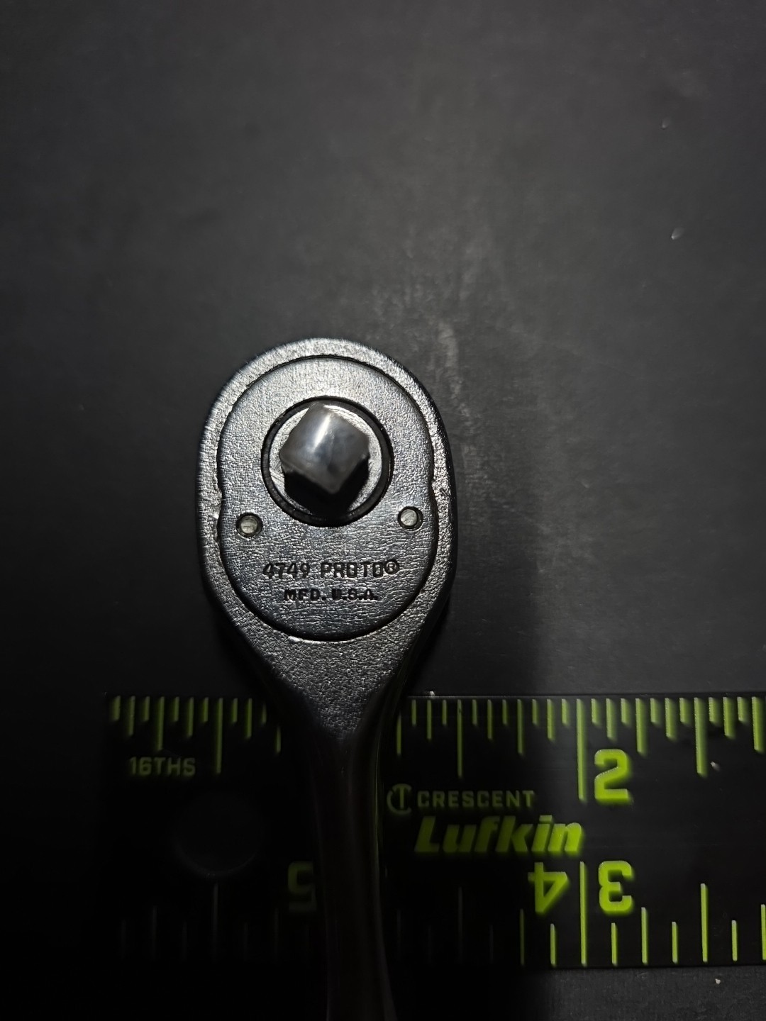 proto 1/4 ratchet 4749 Vintage Excellent Condition