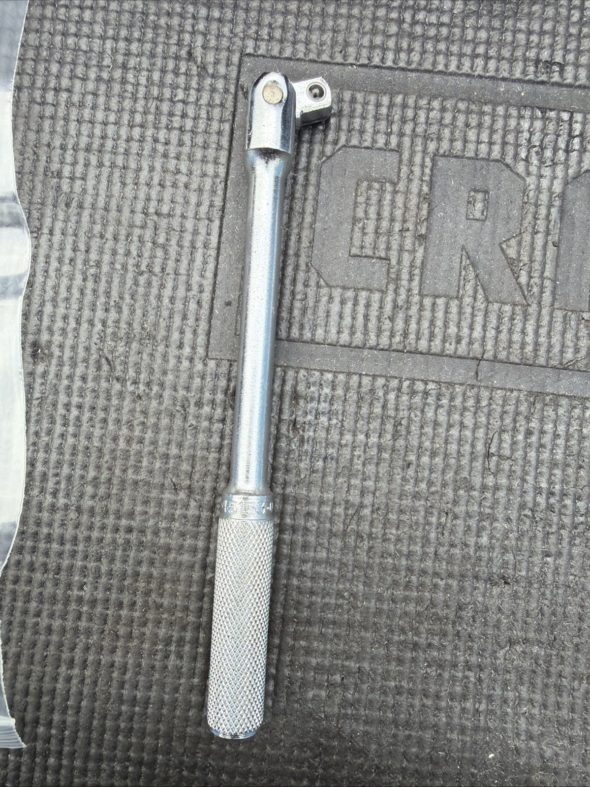 S-K Tools Made in USA 45153 8″ 3/8″ Drive Flex Breaker Bar NOS Knurled Handle