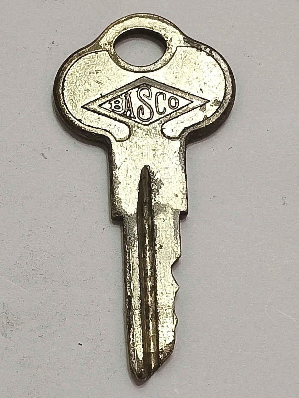 Vtg Basco Electrolock Key # C1575 Anderson, Indiana USA Delco Remy Incl Free S&H