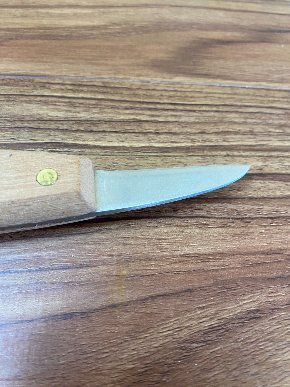 Vintage Whittlin’ Jack 2.25″ Fixed Blade Carving Knife Wood Handle