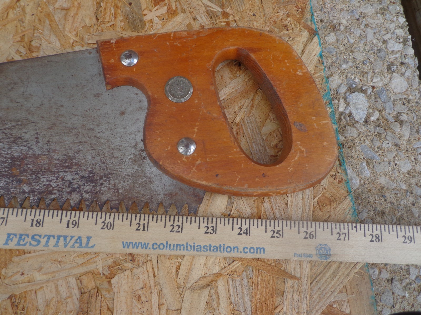 Pennsylvania Saw Corp 162 Buck Saw Bucksaw Buck Hand Handsaw