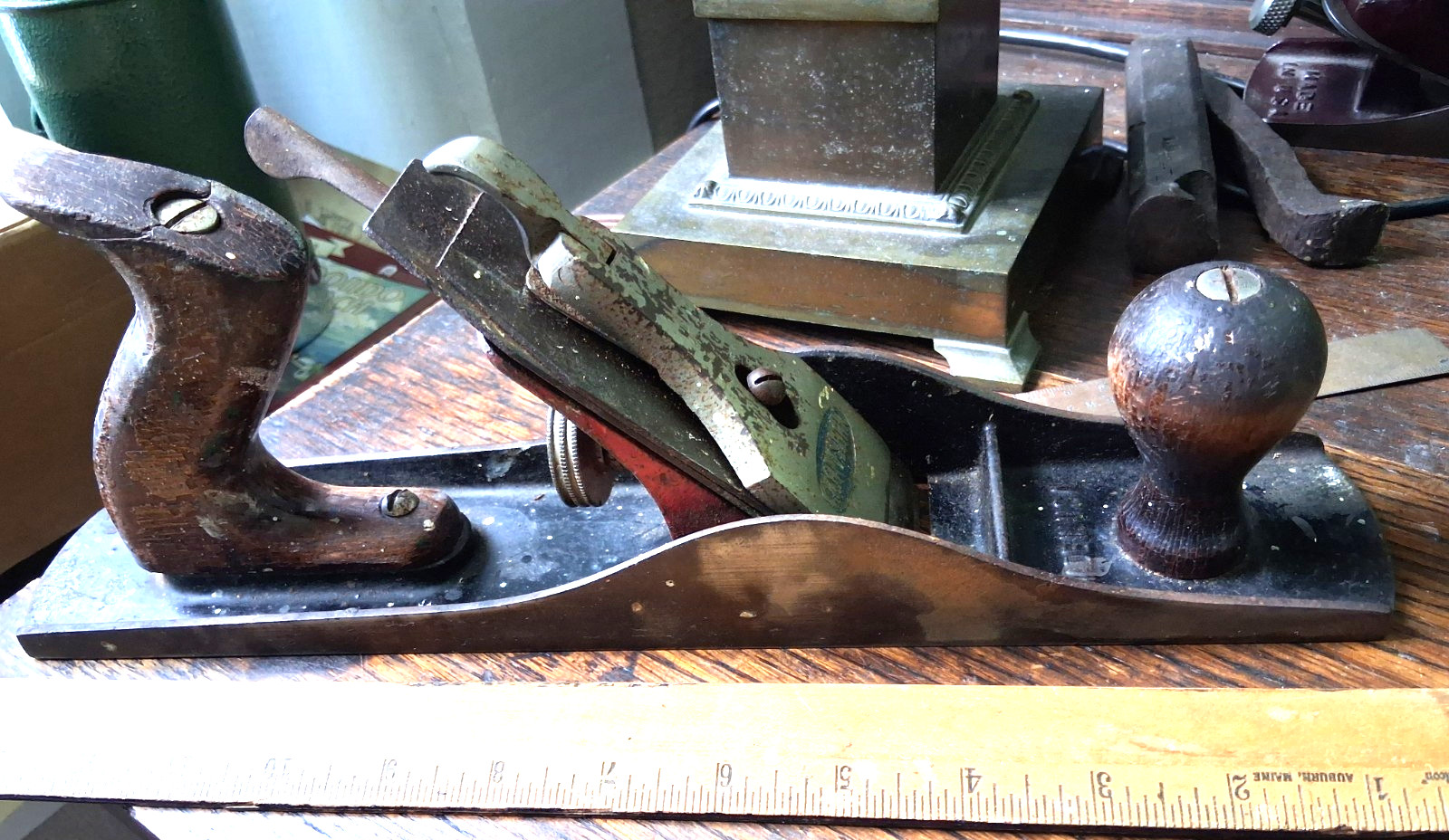 Vintage CRAFTSMAN 14″ Jack Wood Plane No. 5 w/Corrugated Bottom Very Good