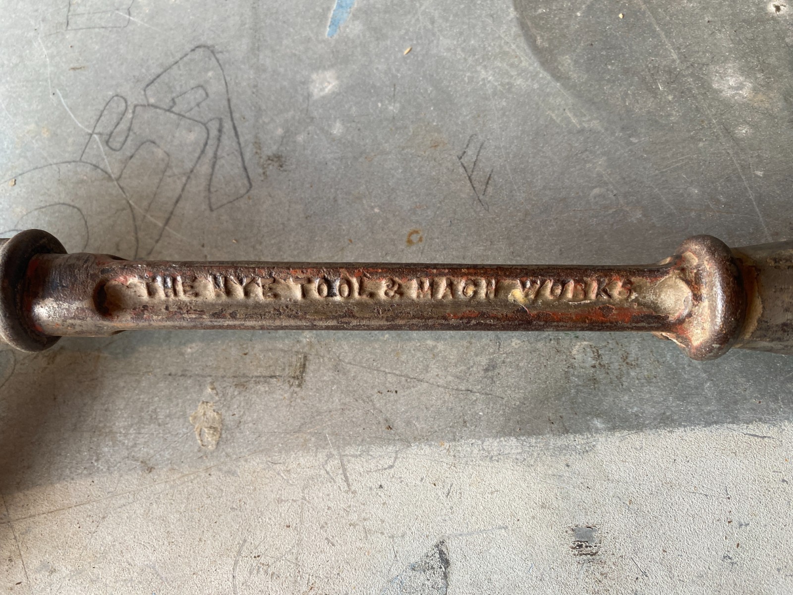 Vintage Ratcheting Pipe Reamer 921 Tool THE NYE TOOL & MACH WORKS Chicago 3”