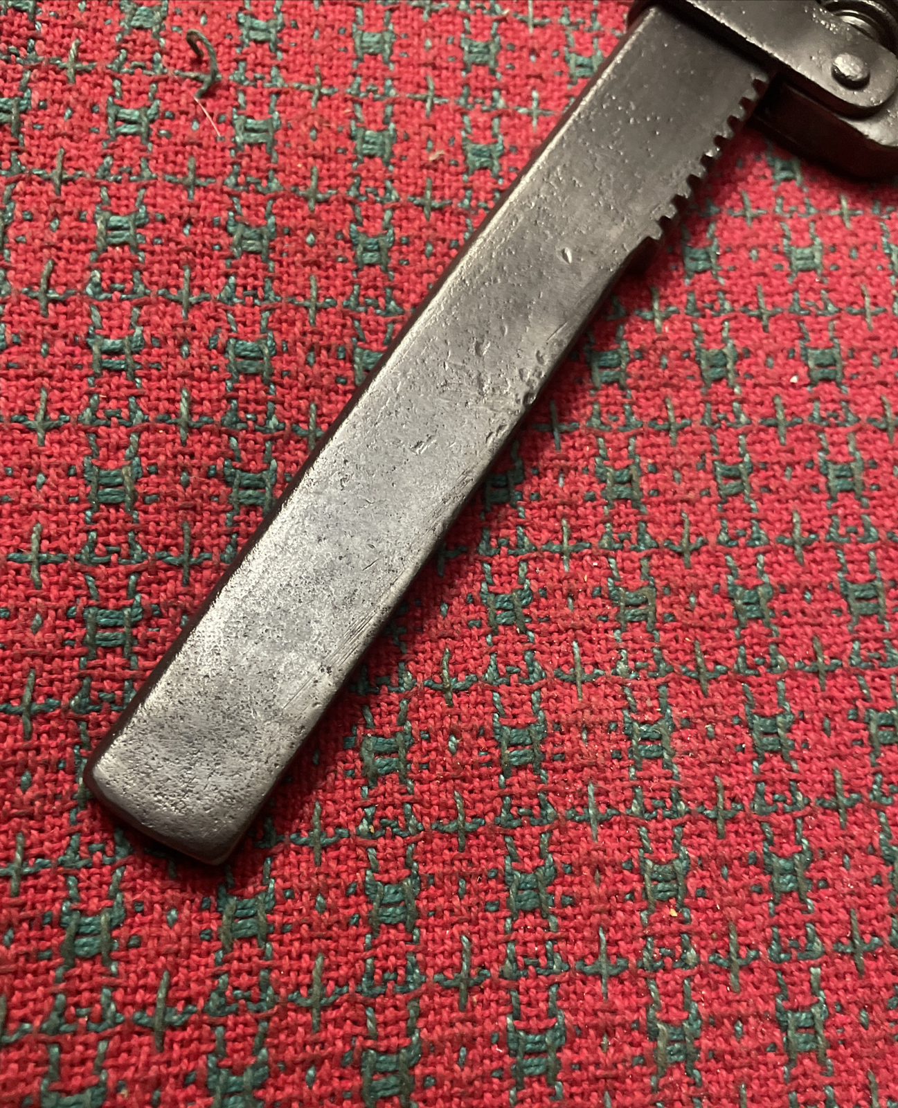 VINTAGE Bike Wrench WIZARD No.9 Early ADJUSTABLE Monkey Motorcycle USA Nice!