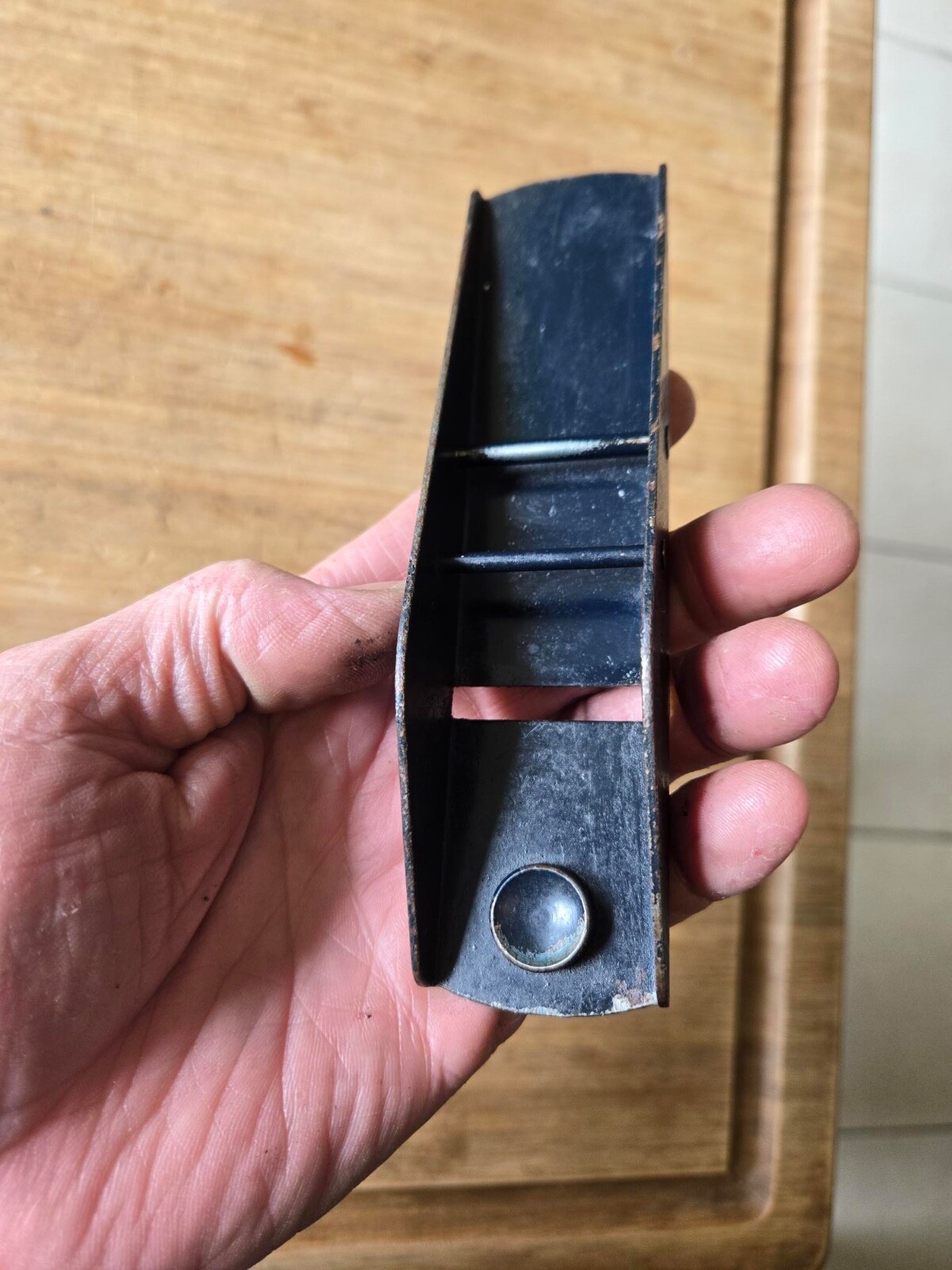 Vintage Stanley no.H-102 Long Size THUMB PLANE TOOL USA