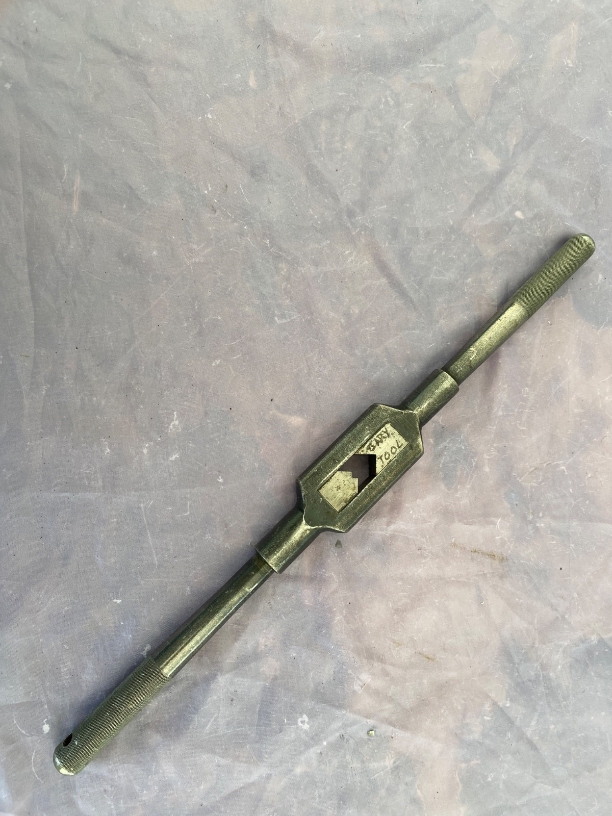 VINTAGE VERMONT NO 6 MACHINIST TAP WRENCH – OPENS 1/8″ – 1/2″ VERY GOOD COND