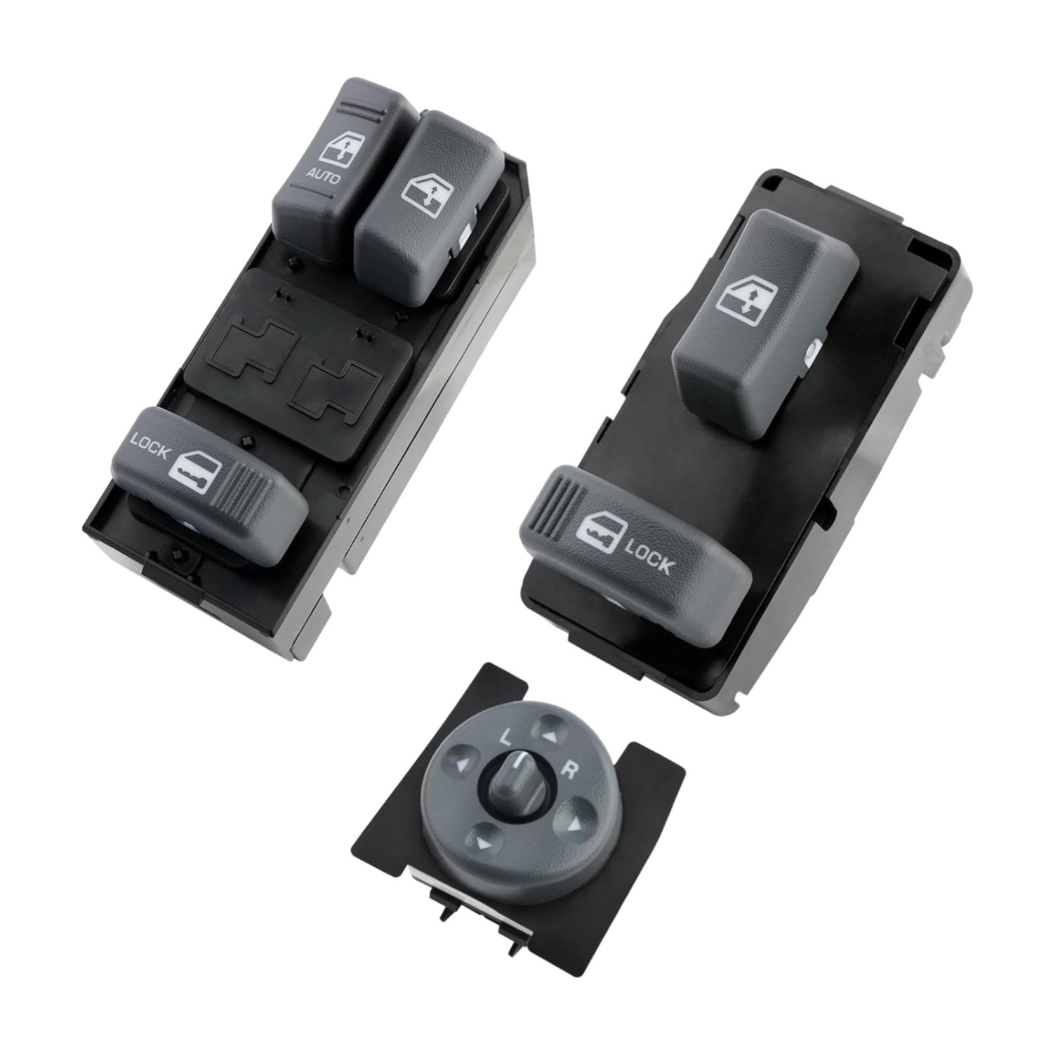 Master Power Window Switch Driver & Passenger 4D for Chevy/GMC 1995-2001
