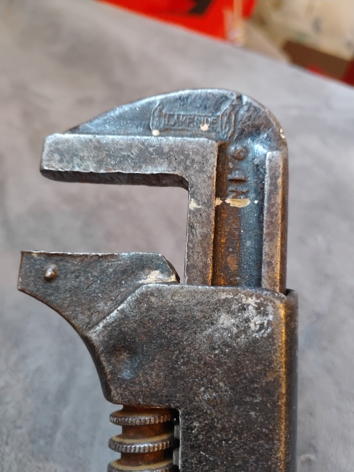 vintage LAKESIDE 9″ pipe/monkey wrench