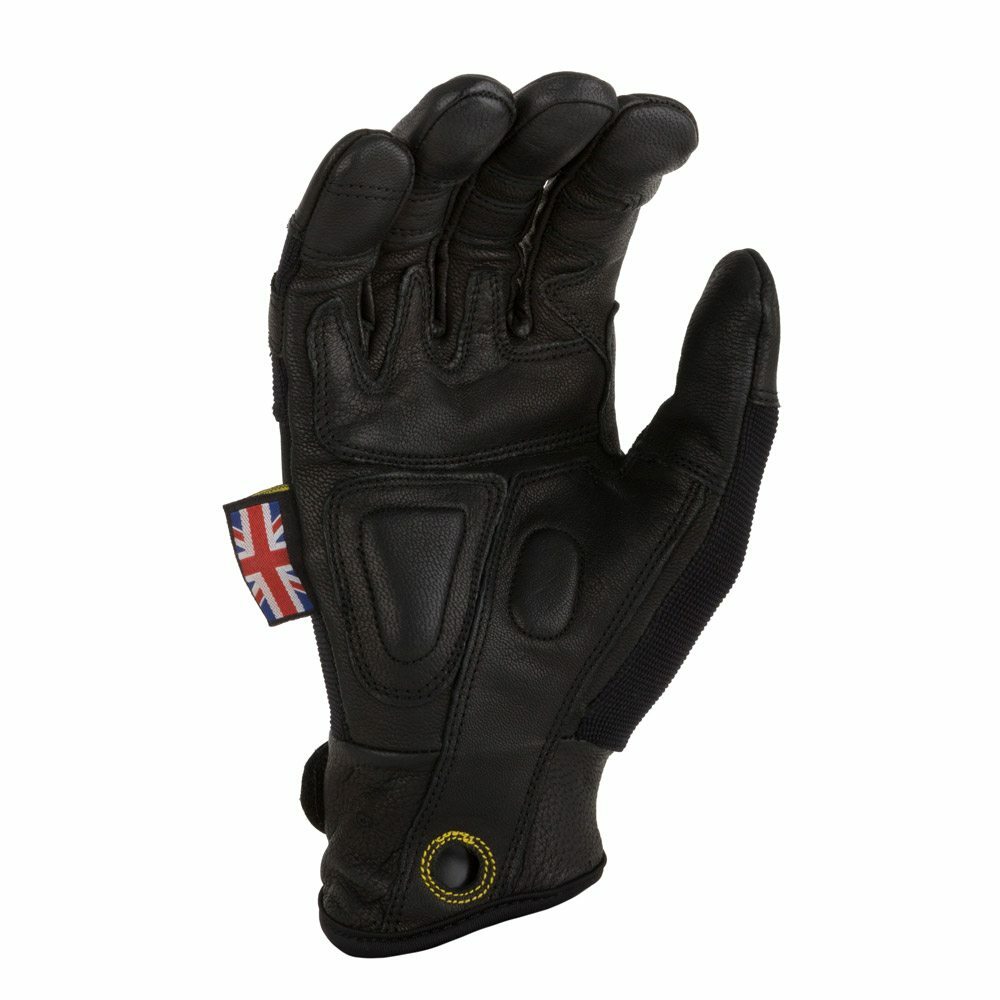Dirty Rigger Leather Grip (V1.3) Heavy Duty Riggers Glove XL Extra Large Gloves