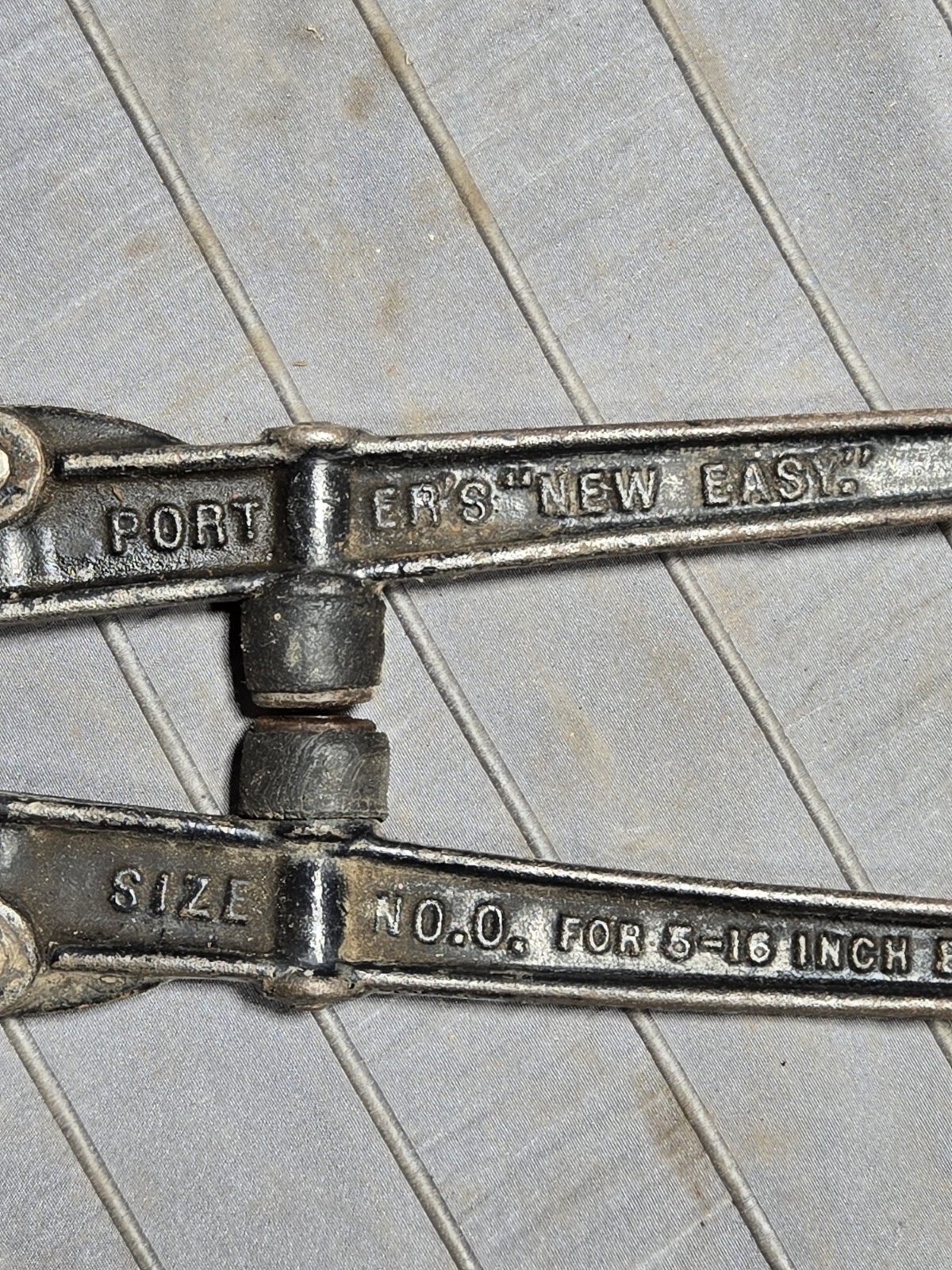1909 Antique H K Porter, HKP Small Bolt Cutter, Boston, Mass, USA, Old Tool.