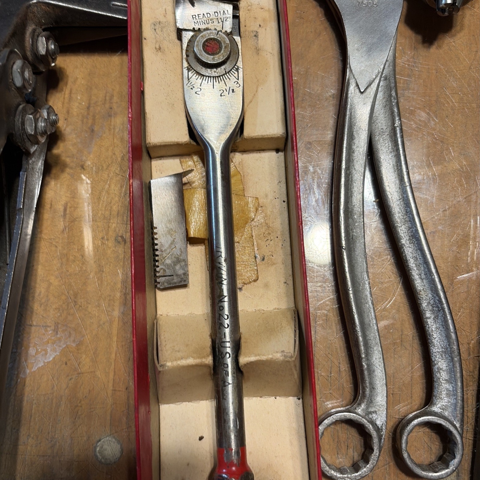 Vtg Lot Of 9 U.S. Made Tools USA Specials Quality Machinist Craftsmen