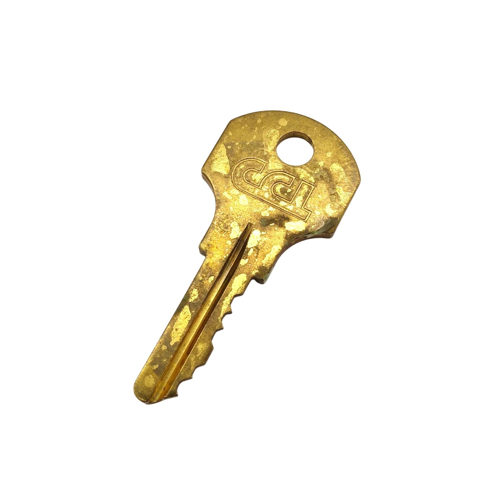 Vintage CCL Key Brass AUE 523