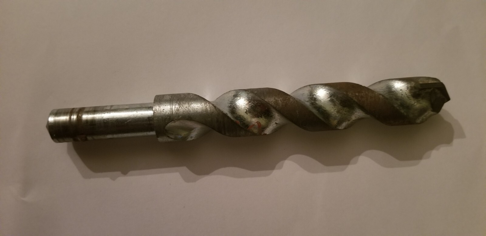 1953 Carboloy Large Oval Drill Bit General Electric Orig Plastic Case 6″L .75″D