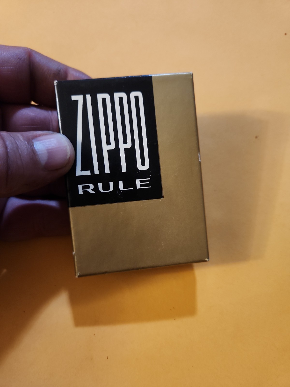 Vintage Zippo Rule Advertising Tape Measure – New-In Box