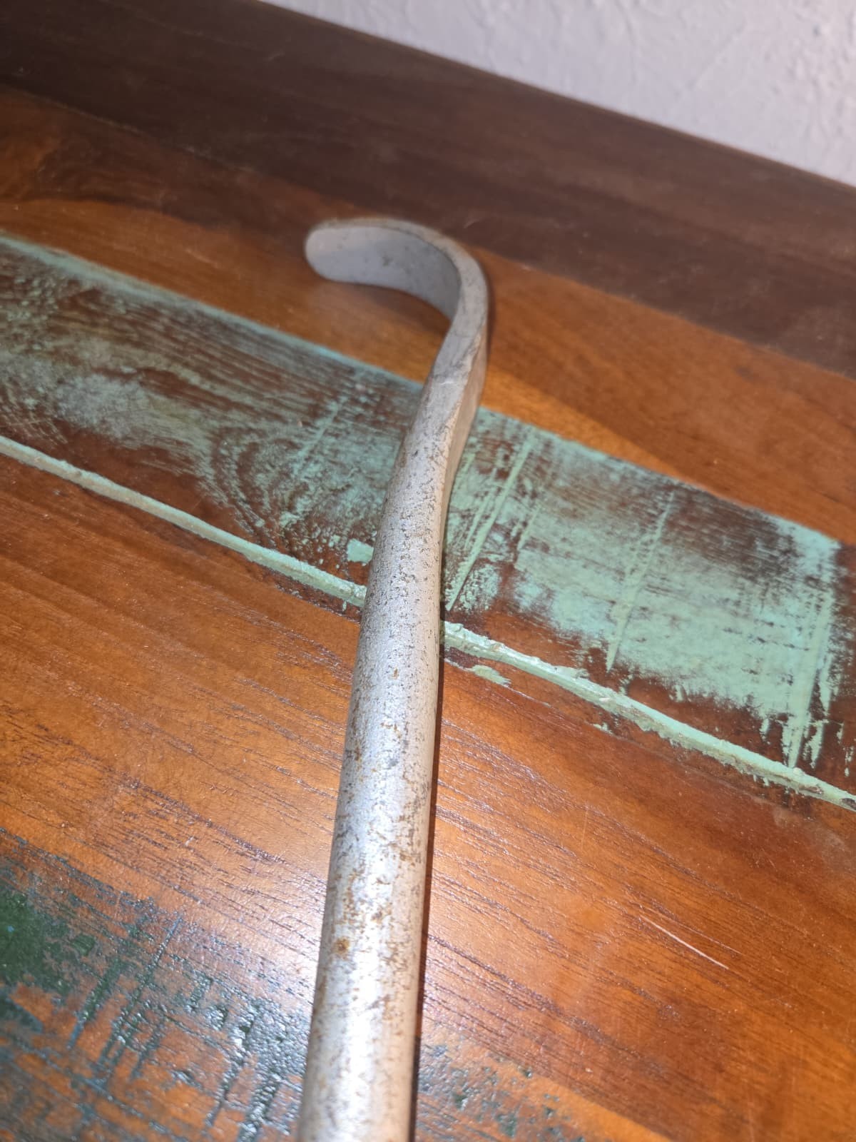 Vintage Ken-Tool T-70 Tire Spoon Iron Lever Pry Bar 18″ Akron OH Made In USA