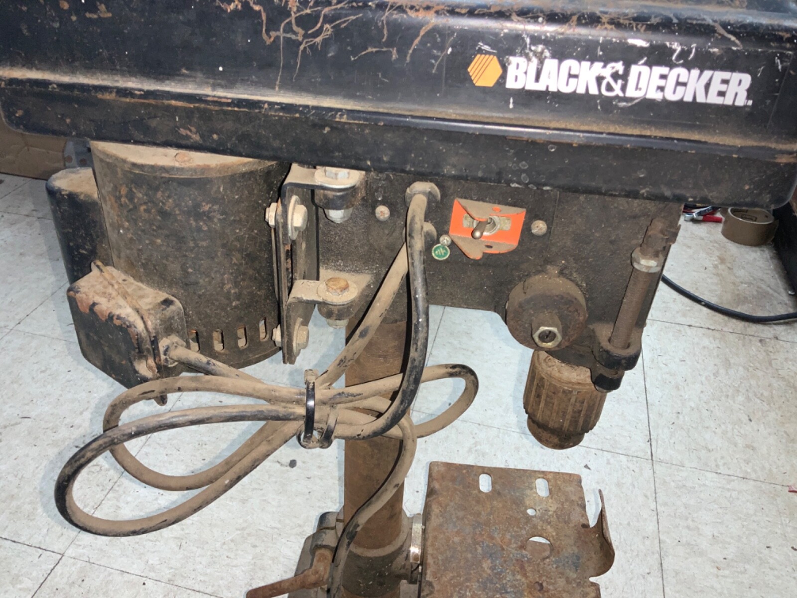 black and decker 9400 type-2 drill press