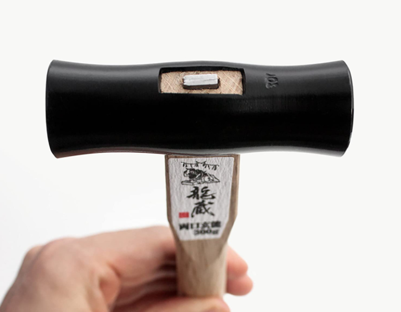 KAKURI RYUZO 41204 Double-ended Genno Flat & Round 570g Hammer from Japan