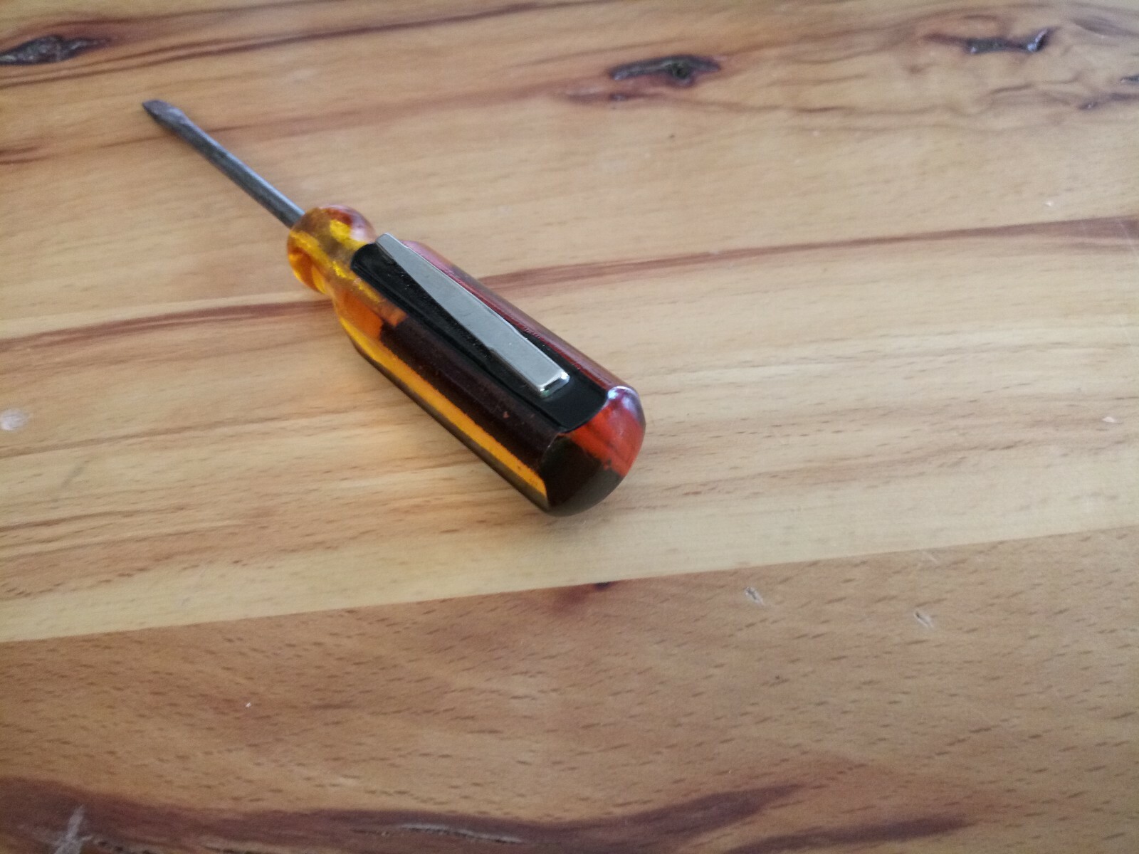VINTAGE HUNTER HR181 SLOTTED POCKET SCREWDRIVER