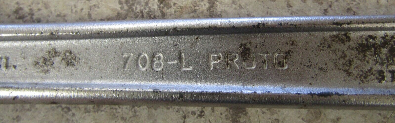 Vintage Proto 708-L, 8″ Clik-Stop Adjustable Wrench
