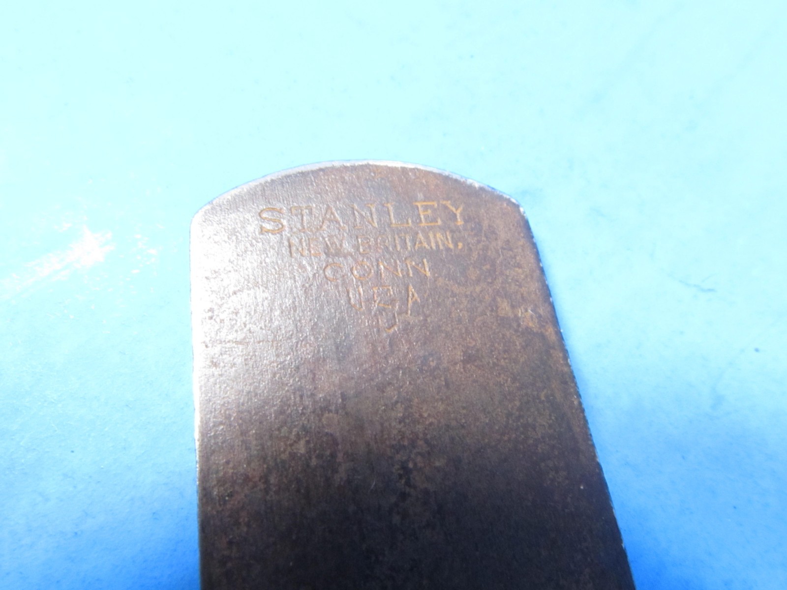 parts – iron blade cutter for Stanley R&L 78 180 190 wood rabbet plane V logo