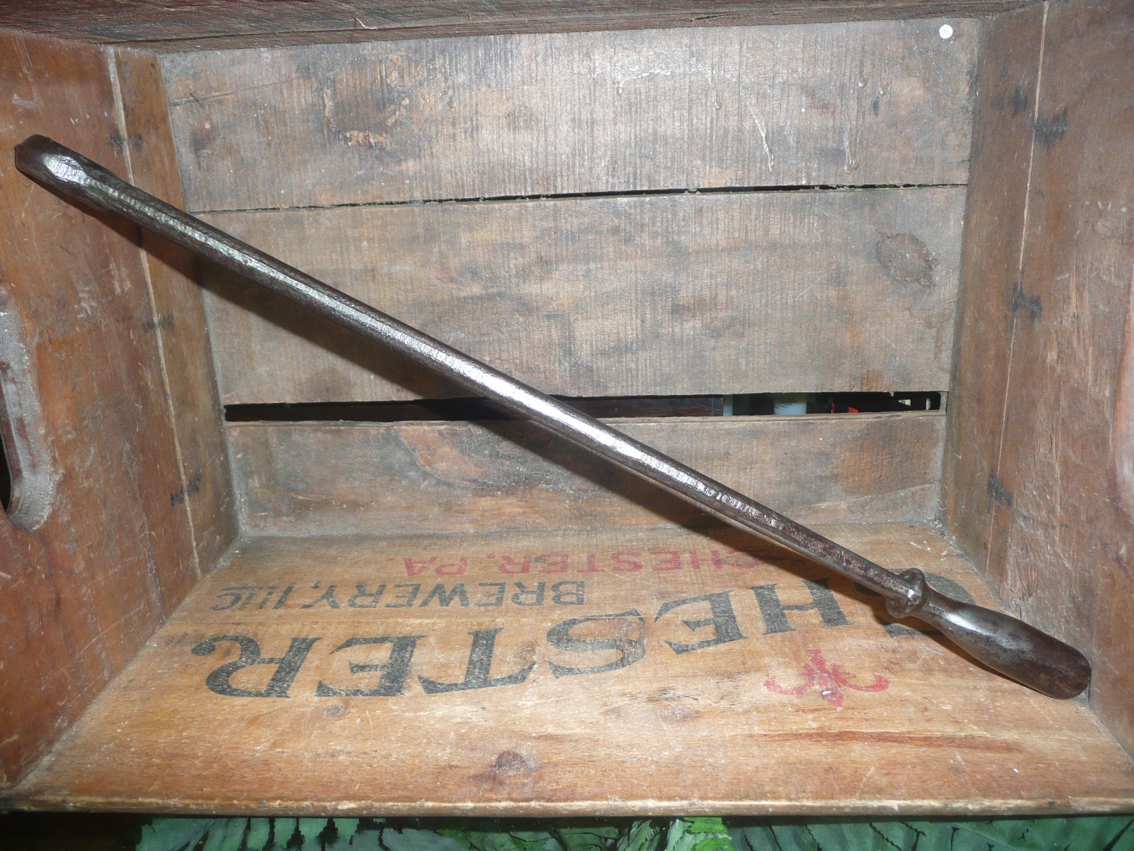 Vintage Whitney 10-2 Standard 13/16″ Extra Long Box Wrench-19 1/4″