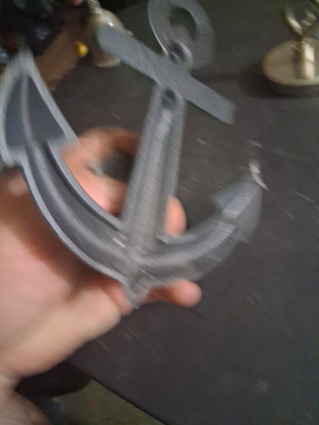 Teal Rare Blacksmith Anchor