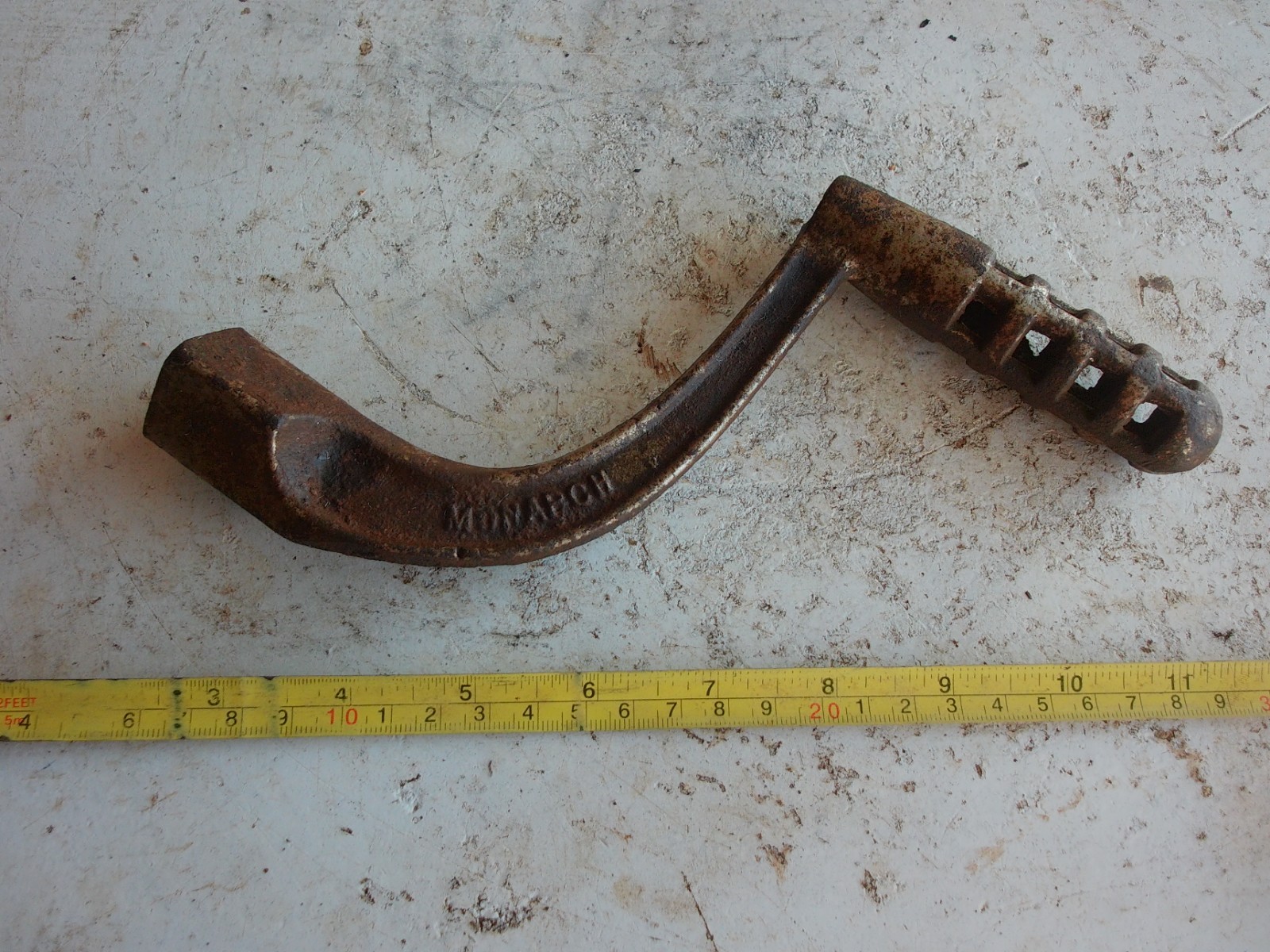 Antique Cast Iron stove Tool Monarch Lot 25-43-B