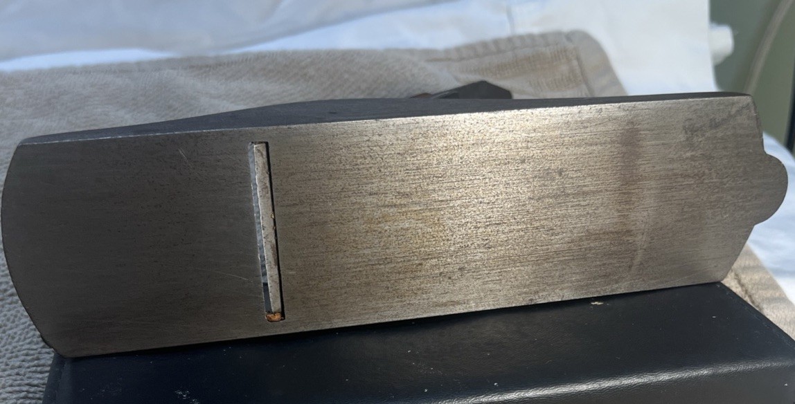 Vintage 9” Made In USA Woodworking Hand Plane No. 4 Style Smoothing Plane