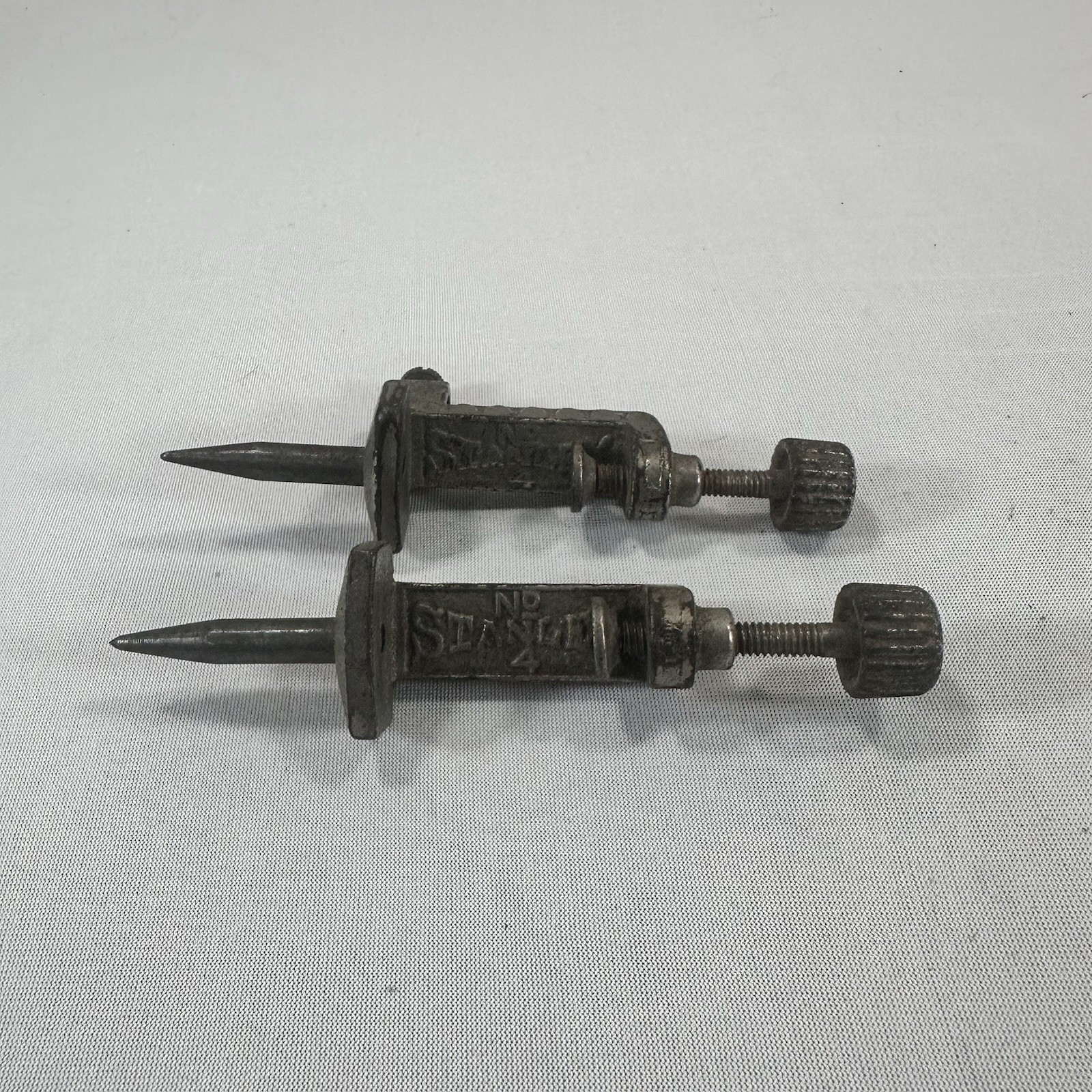 Antique Stanley Tools Set Of No. 4 Trammel Points