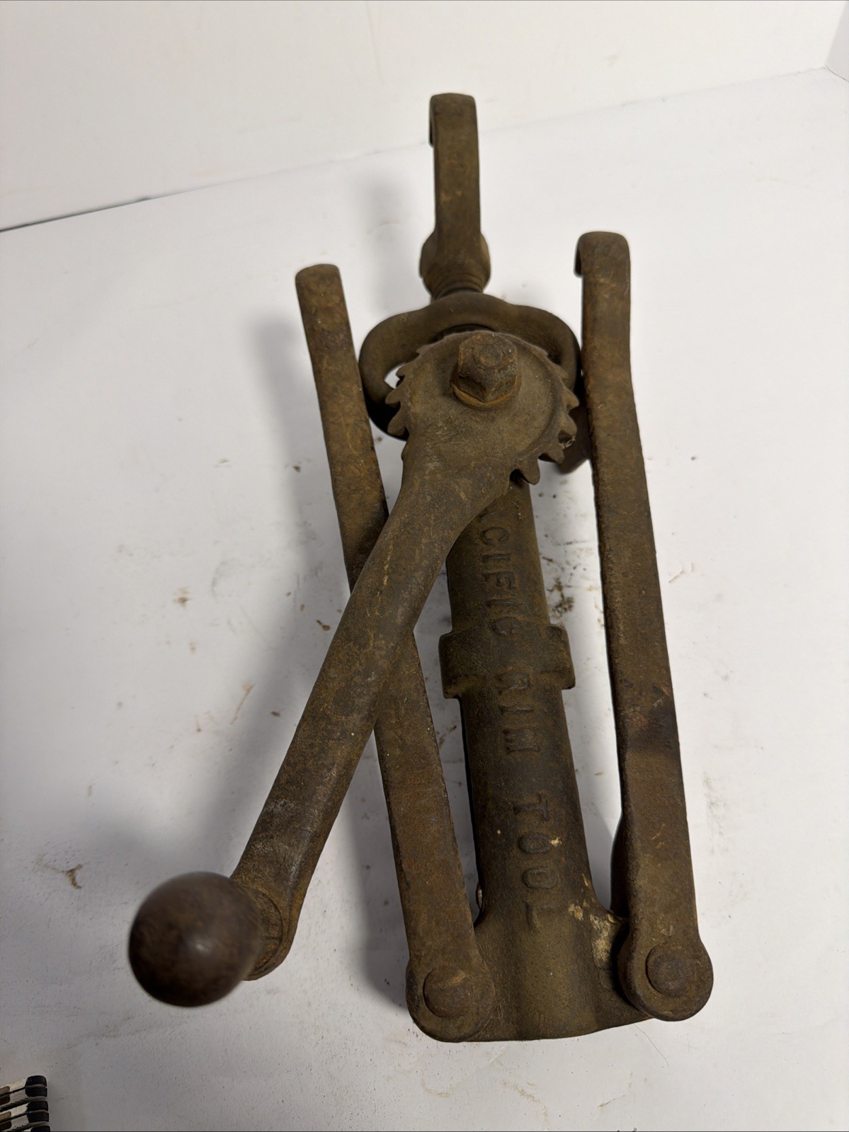 Pacific Rim Tool Split Rim Tire Changer Spreader Cleveland Ohio Antique