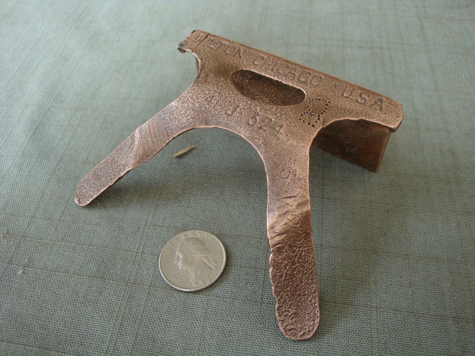 Wilton 3-1/2″ Hard Copper Jaw 41-J-324 One Only