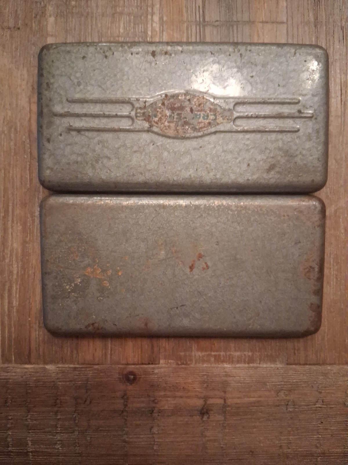 Vintage Craftsman Metal 1/4″ Socket Case EMPTY