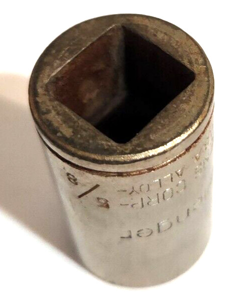 Vintage 5/8 Challanger Socket 12 Point 1/2 Drive Penen’s Corp 1620 Length 1 3/8