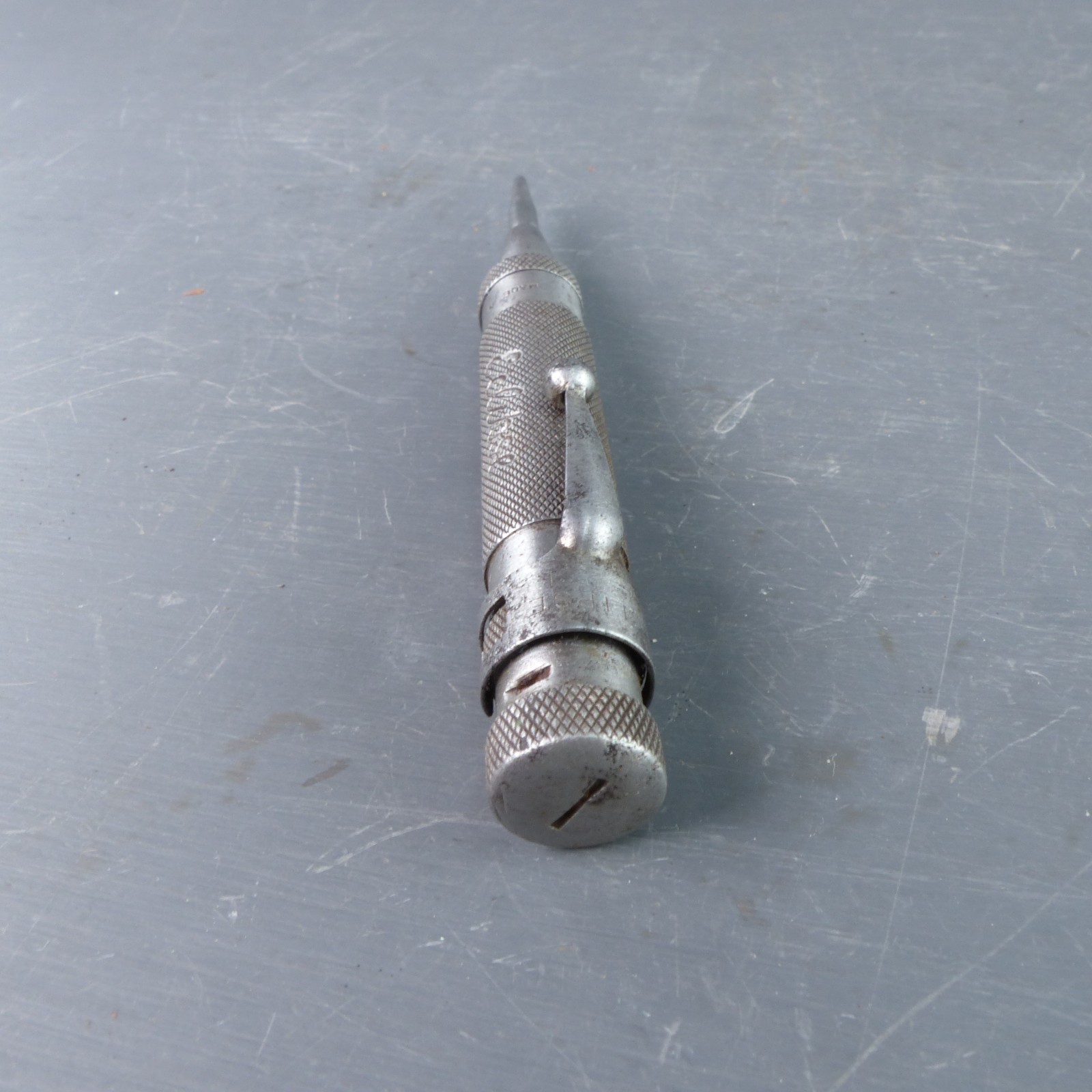 Vintage Eclipse No.1 Automatic Centre Punch Spring Loaded Engineers Tool UK 1950