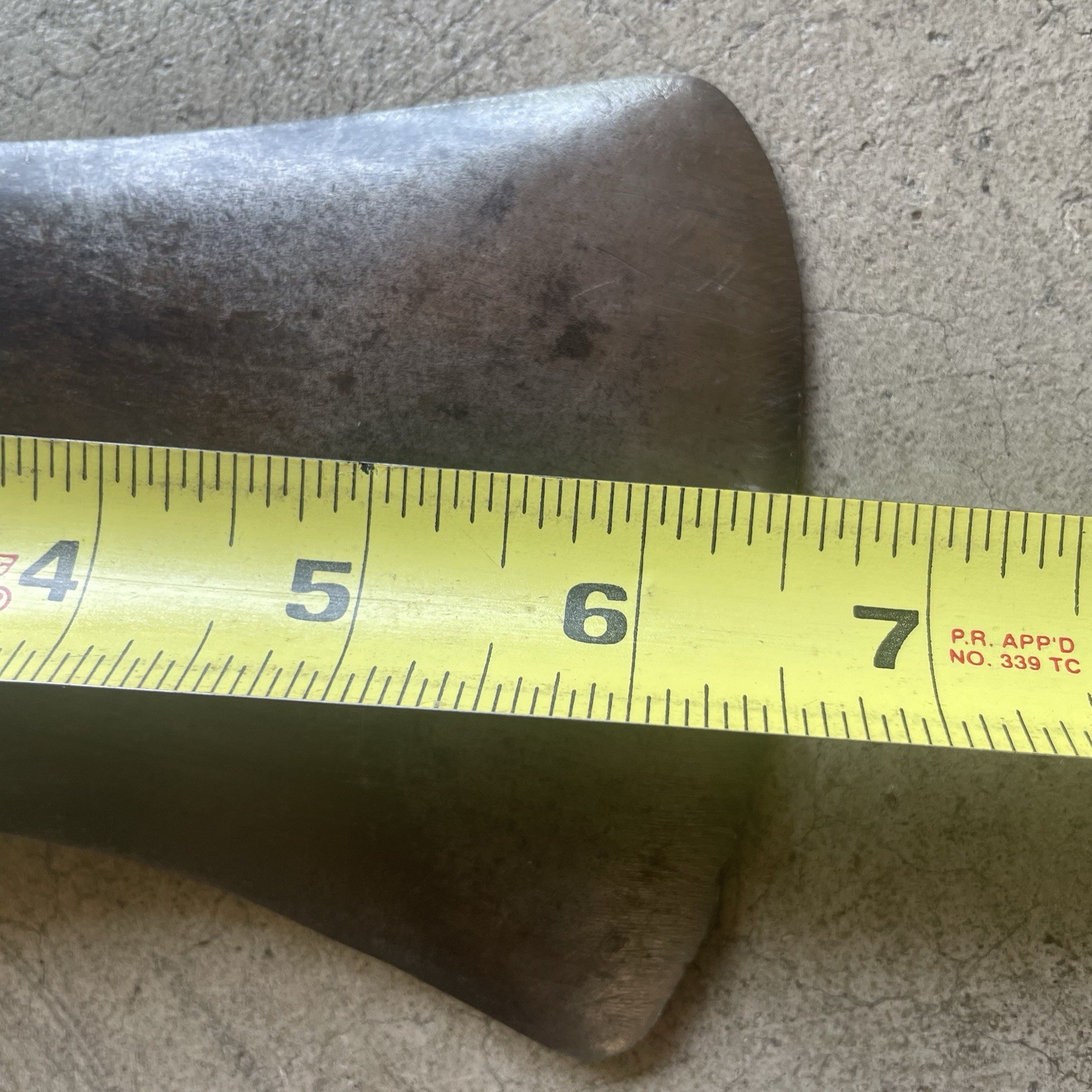 Vintage DUNLAP Single Bit Axe Hatchet Head 2 lbs 8oz