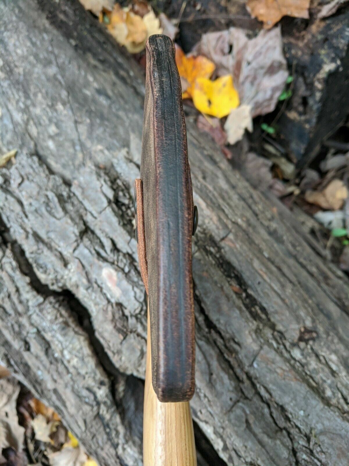 Cold Steel Trail Boss Axe Buffalo Leather Sheath Mask (Axe Not Included)