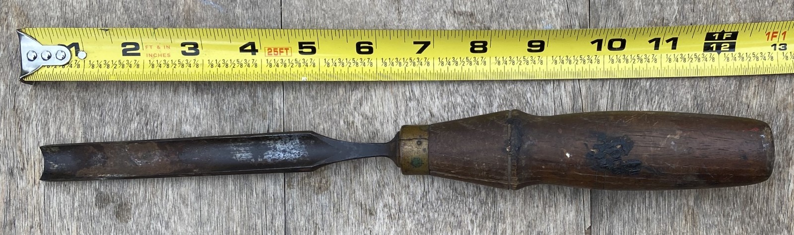 Old Antique P.S.&W. CO. Carpenter’s Wood Woodworking Carpentry Chisel Tool