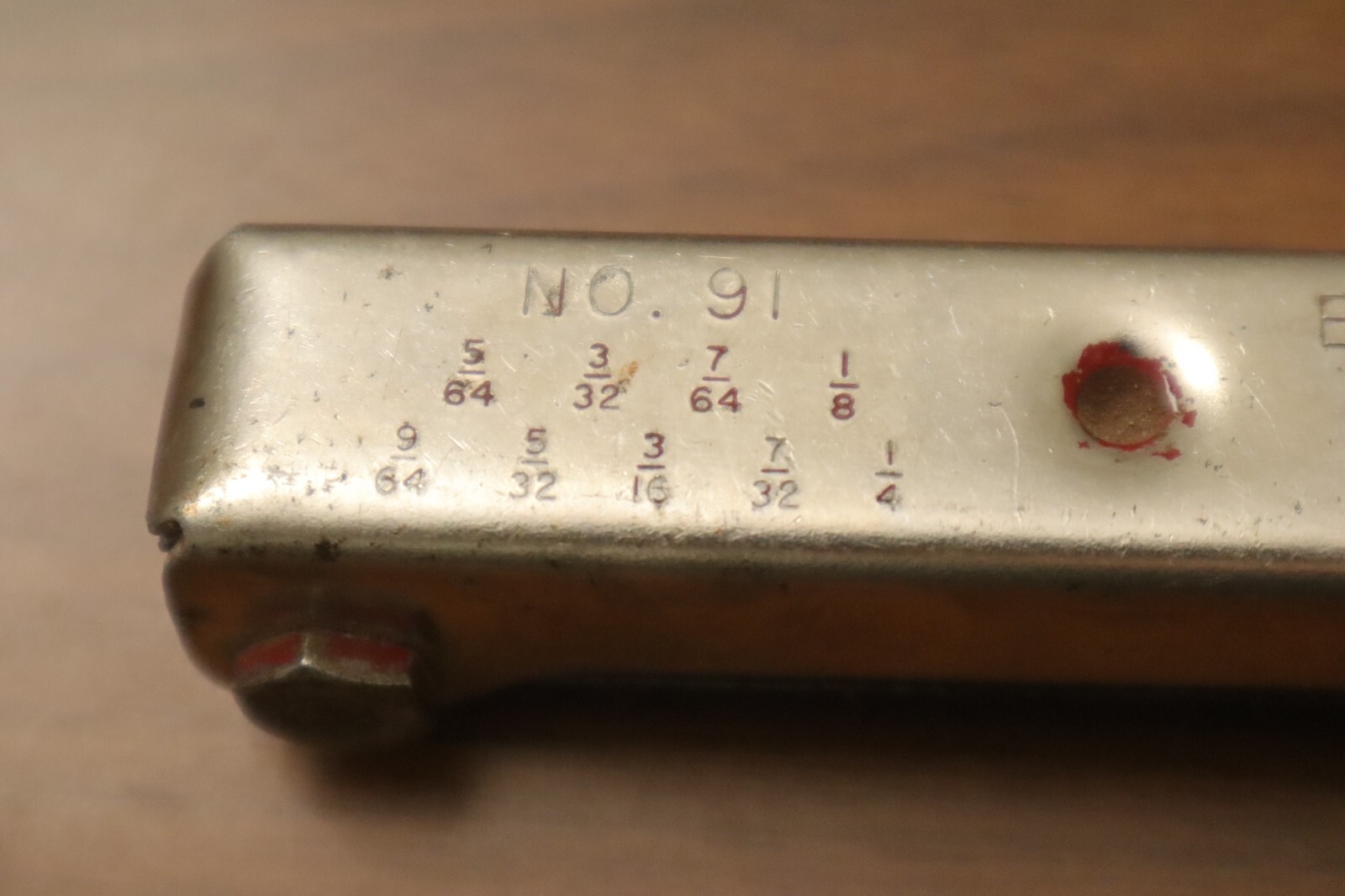 ☑️ Vintage 50’s Eklind Tool Co. No. 91 Chicago Ill. SAE Allen Wrenches USA Made.