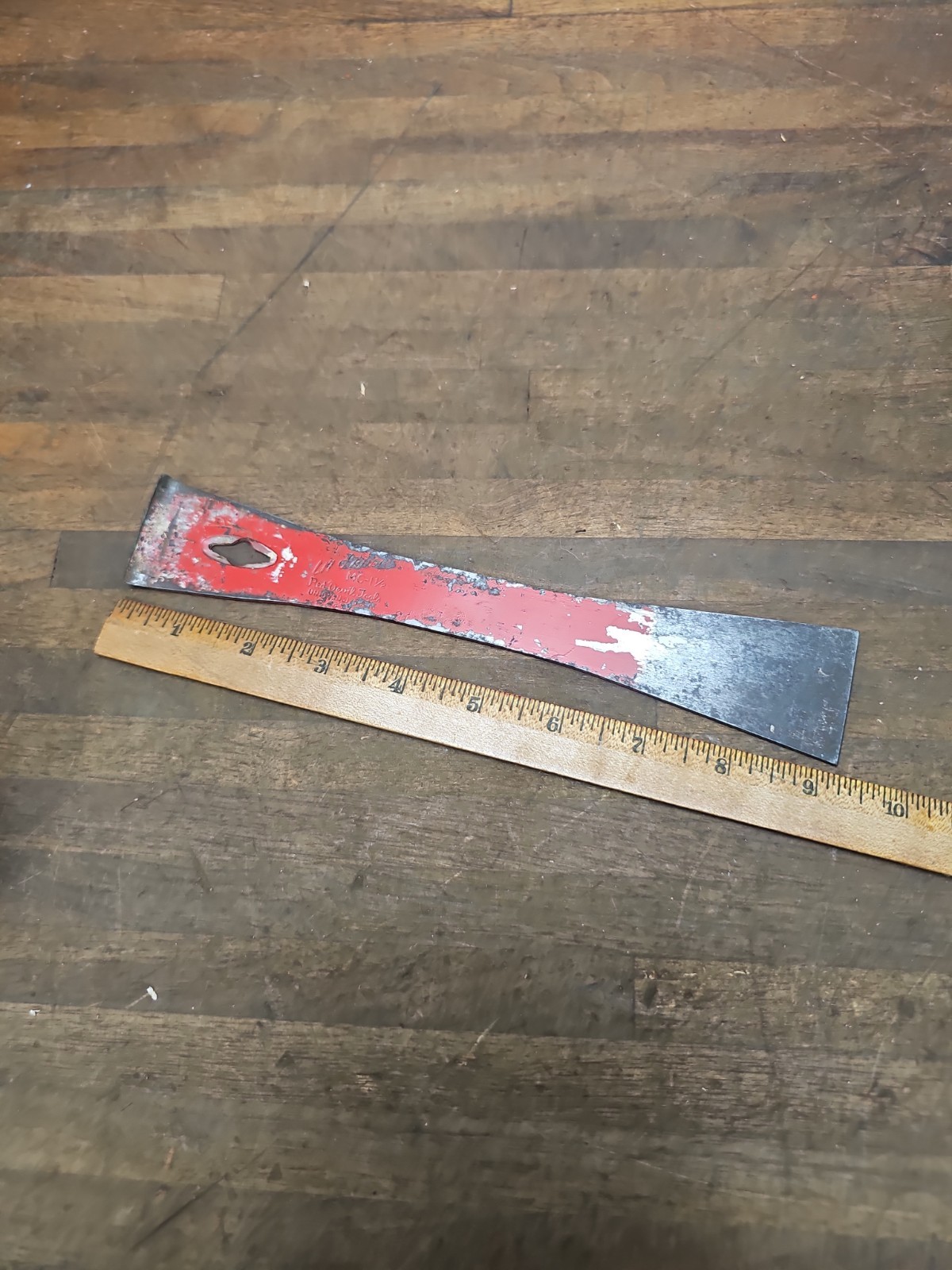 P62- Vintage Red Devil Tools Li’l Jimmie Scraper, Pry Bar, Nail Puller USA USED