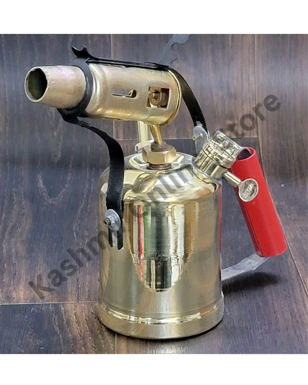 Brass Blow Torch Lamp Antique-Style – Classic Industrial Vintage Reproduction .