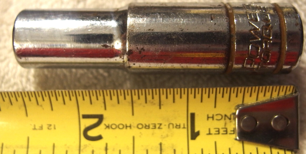 10 mm, ad Power Torque 10mm Deep Socket 3/8″ Dr Deep 6 Pt Socket VTg tool GM8247