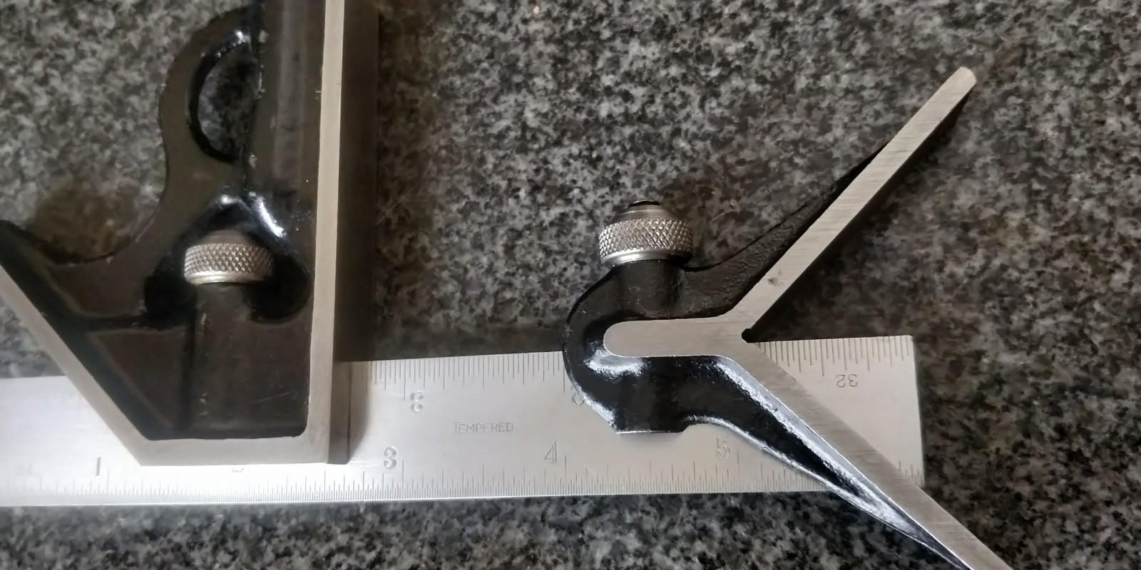 vintage CRAFTSMAN Combination Square Head Center Finder 6″