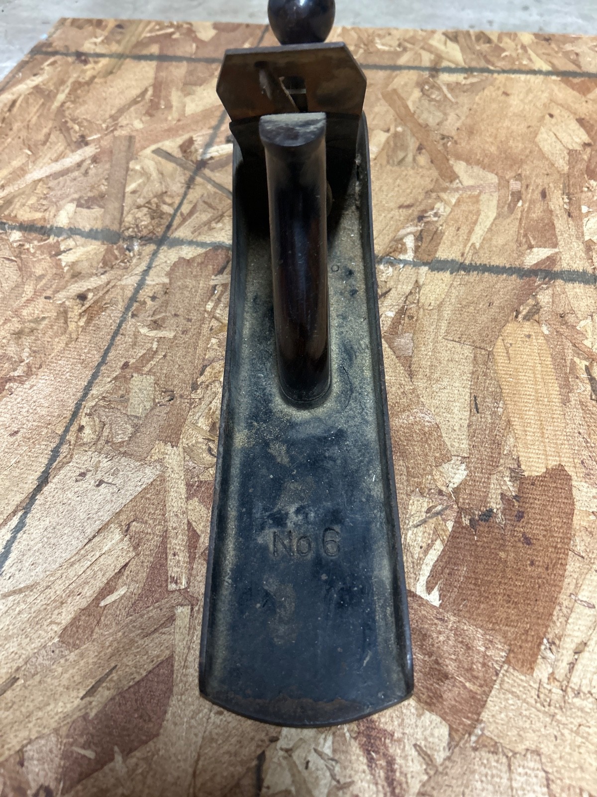 Rare ERIK ANTON BERG Woodworking Plane Antique Woodworking No 7 Capatini!