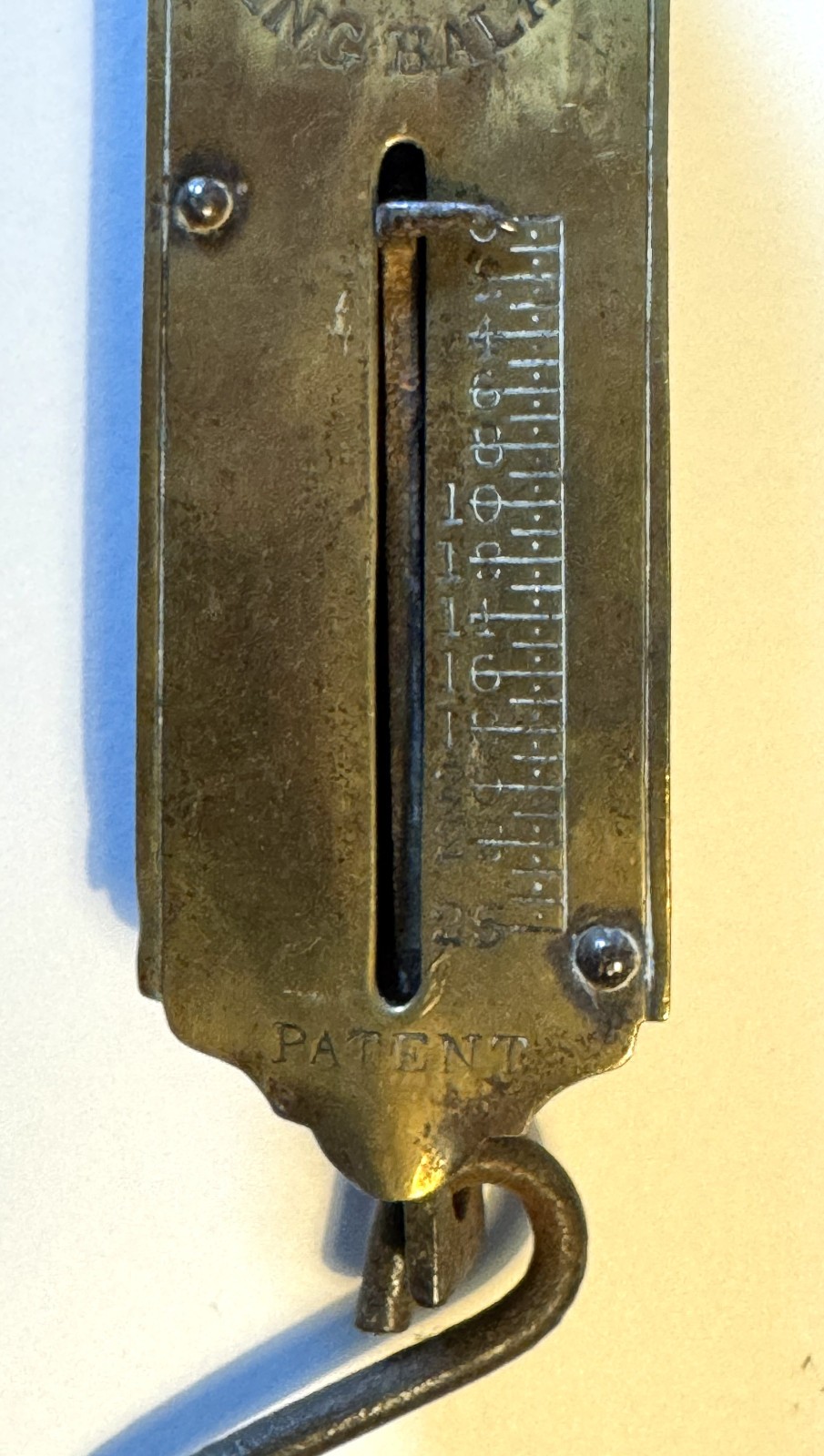 SALTER’S No 2 Improved Spring Balance 0-25 Made in England