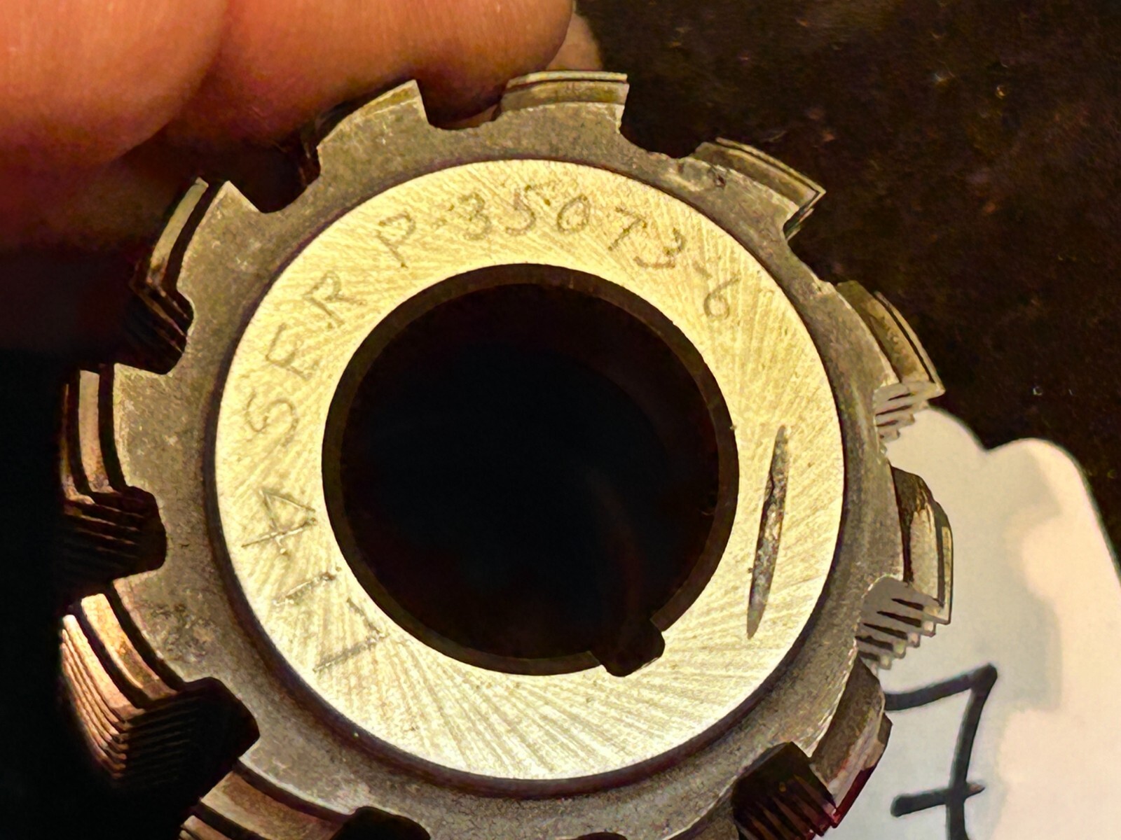 B & S – Hob Gear Shaper Cutter PA 14 – 1/2° – – inv# DR22LT7