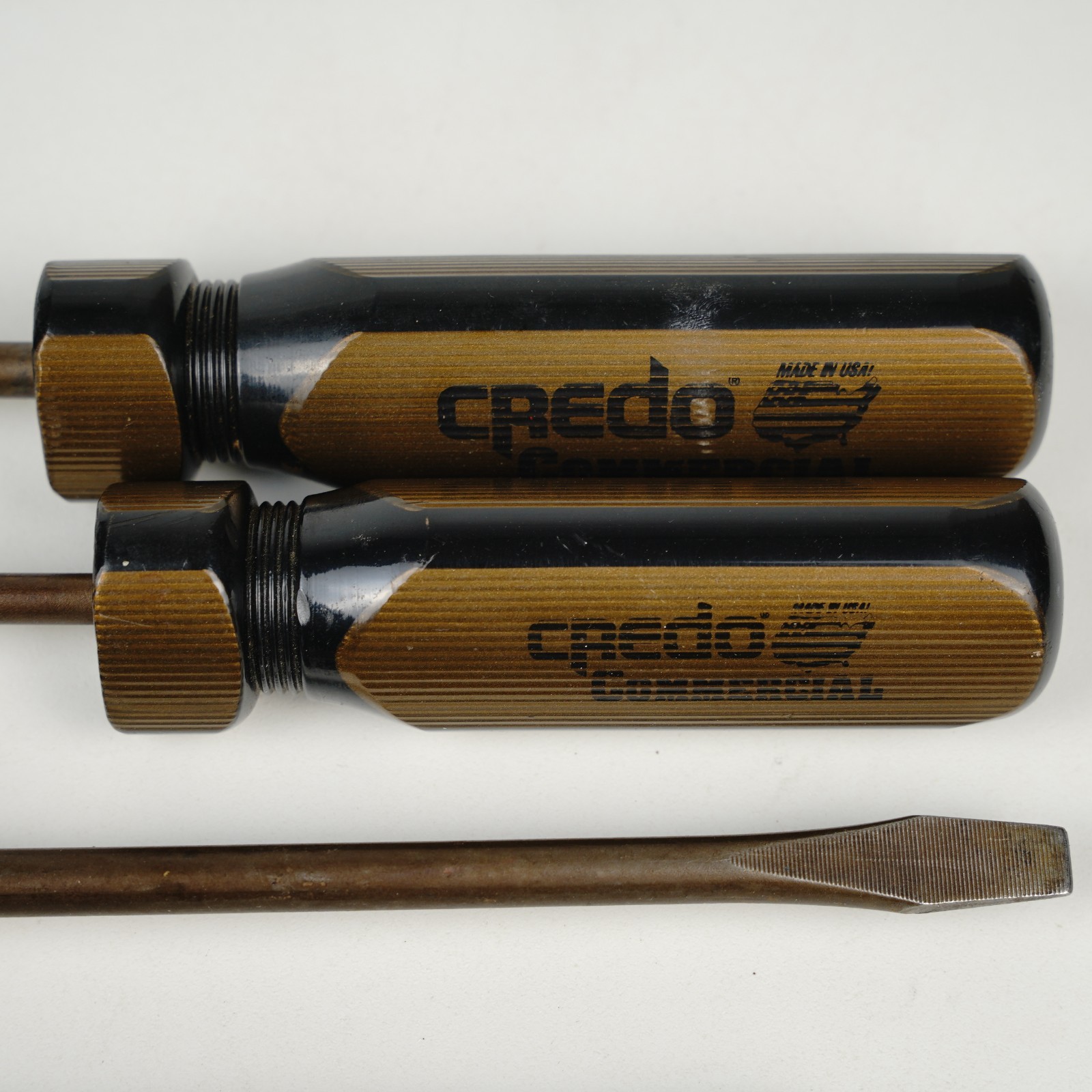 Vintage Credo Commercial Screwdriver Set Lot of 6 Made in USA
