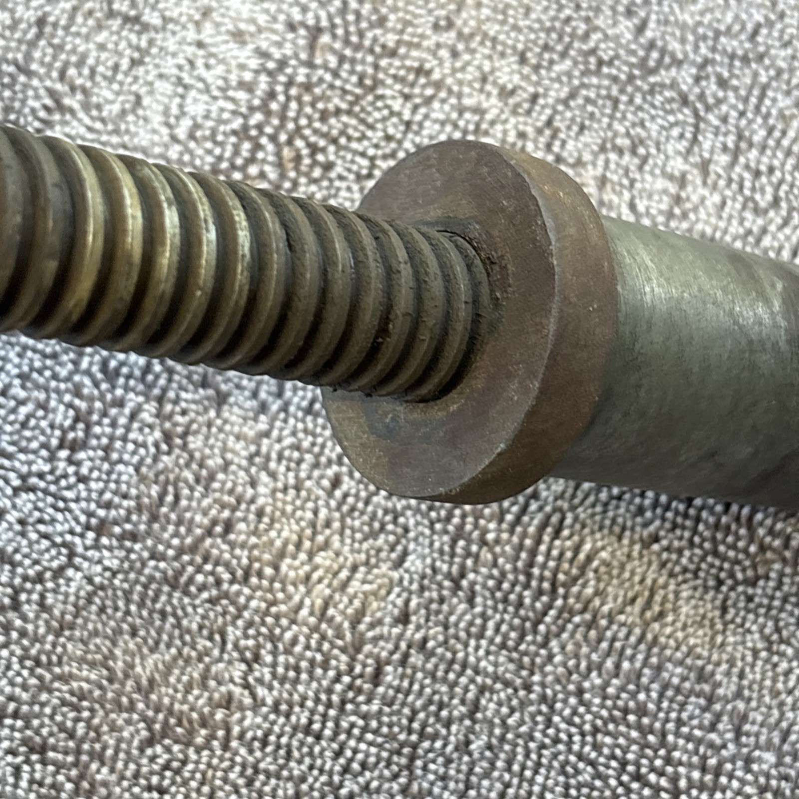 Champion Blower And Forge #90 Height Adjuster Worm Screw Used.