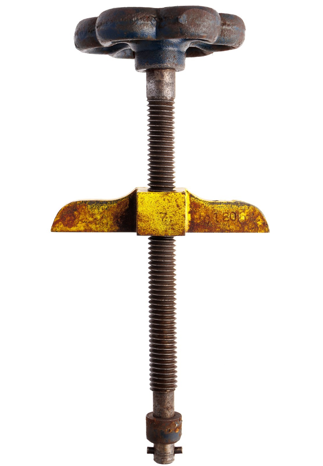 Stanley No. 100 Mitre Machine Clamp, Clamp Screw, Collar & Pin – Blue & Yellow
