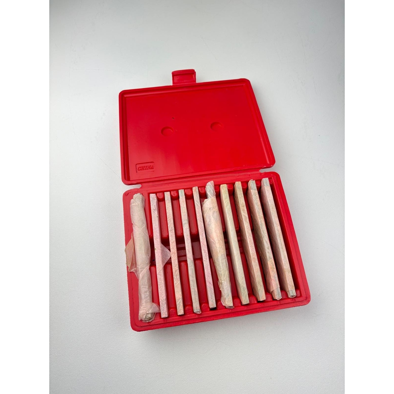 NEW 10 Pair Machinist Precision Parallel Set 1/8″ X 6″ with Red Storage box